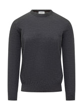 Knit De Monsieur Gray Crewneck Sweater - COLLEZIONE TEAM EC | $store$