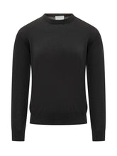 Knit De Monsieur Black Crewneck Sweater - COLLEZIONE TEAM EC | $store$