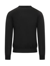 Knit De Monsieur Black Crewneck Sweater - COLLEZIONE TEAM EC | $store$
