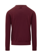 Knit De Monsieur Bordeaux Crewneck Sweater - COLLEZIONE TEAM EC | $store$