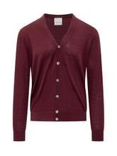 Knit De Monsieur Bordeaux Cardigan - COLLEZIONE TEAM EC | $store$