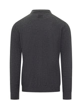 Knit De Monsieur Anthracite Grey Knit Shirt - COLLEZIONE TEAM EC | $store$