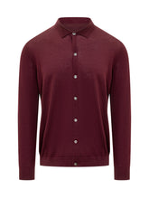 Knit De Monsieur Bordeaux Knit Shirt - COLLEZIONE TEAM EC | $store$