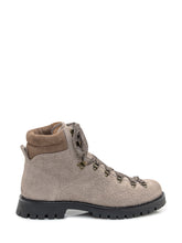 Maze Scarponcini Hiking in Pelle Beige con Suola a Carro Armato - COLLEZIONE TEAM EC | $store$