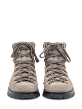 Maze Scarponcini Hiking in Pelle Beige con Suola a Carro Armato - COLLEZIONE TEAM EC | $store$