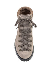 Maze Scarponcini Hiking in Pelle Beige con Suola a Carro Armato - COLLEZIONE TEAM EC | $store$