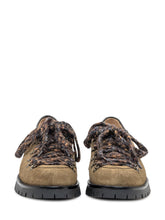 Maze Derby Hiking in Camoscio Verde con Suola a Carro Armato - COLLEZIONE TEAM EC | $store$