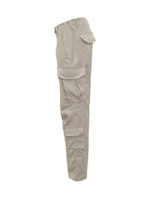 P.M.D.S Beige Corduroy Cargo Pants - COLLEZIONE TEAM EC | $store$