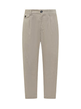 P.M.D.S Beige Corduroy Pants - COLLEZIONE TEAM EC | $store$