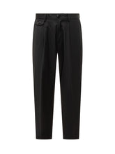 PMDS Black Pleated Trousers - COLLEZIONE TEAM EC | $store$