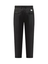 PMDS Black Pleated Trousers - COLLEZIONE TEAM EC | $store$