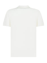 Versace Kids White Polo Shirt with Embroidered Medusa Logo - COLLEZIONE TEAM EC | $store$