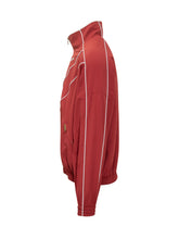 Willy Chavarria Red Zip-Up Track Jacket - COLLEZIONE TEAM EC | $store$