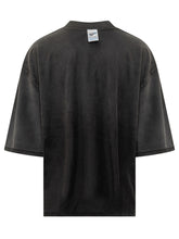 Willy Chavarria Black Oversized Logo T-Shirt - COLLEZIONE TEAM EC | $store$