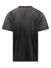 Willy Chavarria Black T-Shirt with Vintage Graphic Print - COLLEZIONE TEAM EC | $store$