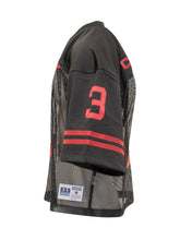 Willy Chavarria Black Mesh Sports Jersey with Number - COLLEZIONE TEAM EC | $store$