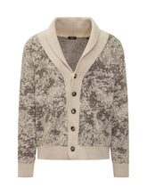 Cardigan Fantasia Beige Hosio - Abbigliamento Uomo | $store$