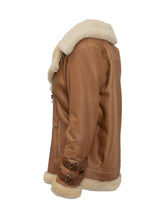 Giocasta Leather Jacket with Shearling - COLLEZIONE TEAM EC | $store$