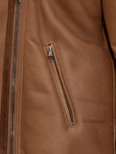 Giocasta Leather Jacket with Shearling - COLLEZIONE TEAM EC | $store$