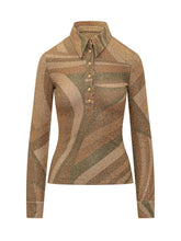 Pucci Maglia Lurex a Stampa Astratta - Abbigliamento Donna | $store$