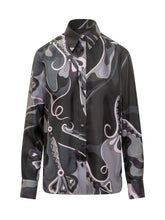 Pucci Camicia in Seta con Stampa Geometrica - Abbigliamento Donna | $store$