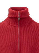 Studio Nicholson Red Zip Cardigan - COLLEZIONE TEAM EC | $store$