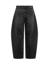 Studio Nicholson Jeans Neri Barrel Fit - Abbigliamento Uomo | $store$