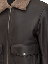 Dfour Giacca in Montone con Collo Shearling - Abbigliamento Uomo | $store$