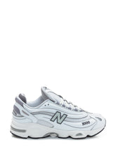 New Balance 1000 White Mesh and Leather Sneakers - COLLEZIONE TEAM EC | $store$