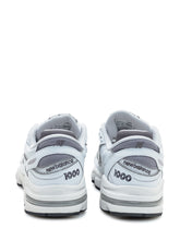 New Balance 1000 White Mesh and Leather Sneakers - COLLEZIONE TEAM EC | $store$