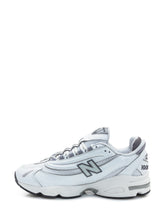 New Balance 1000 White Mesh and Leather Sneakers - COLLEZIONE TEAM EC | $store$