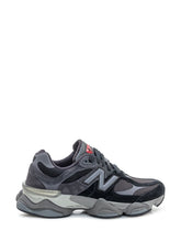 New Balance 9060 Black Mesh and Suede Sneakers - COLLEZIONE TEAM EC | $store$