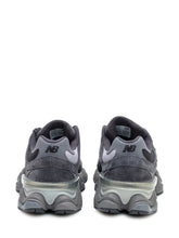 New Balance 9060 Black Mesh and Suede Sneakers - COLLEZIONE TEAM EC | $store$