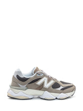 New Balance 9060 Beige Mesh and Suede Sneakers - COLLEZIONE TEAM EC | $store$