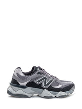 New Balance 9060 Grey Mesh and Suede Sneakers - COLLEZIONE TEAM EC | $store$