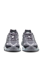 New Balance 9060 Grey Mesh and Suede Sneakers - COLLEZIONE TEAM EC | $store$