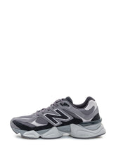 New Balance 9060 Grey Mesh and Suede Sneakers - COLLEZIONE TEAM EC | $store$
