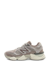 New Balance 9060 Beige Mesh and Suede Sneakers - COLLEZIONE TEAM EC | $store$
