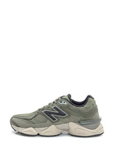 New Balance 9060 Green Cordura and Suede Sneakers - COLLEZIONE TEAM EC | $store$