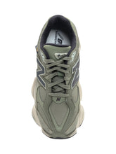 New Balance 9060 Green Cordura and Suede Sneakers - COLLEZIONE TEAM EC | $store$