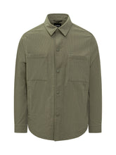 Boss Green Cotton Overshirt with Front Pockets - Boss | $store$