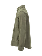 Boss Green Cotton Overshirt with Front Pockets - Boss | $store$