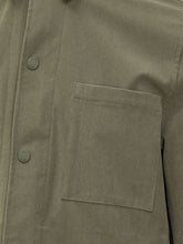 Boss Green Cotton Overshirt with Front Pockets - Boss | $store$