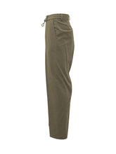 Boss Green Cotton Pants with Drawstring - Boss | $store$