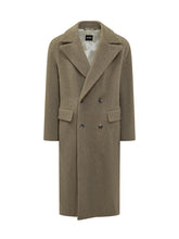 Cappotto Doppiopetto in Lana a Spina di Pesce Boss - Abbigliamento Uomo | $store$