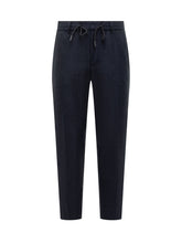 Boss Blue Drawstring Trousers - Boss | $store$