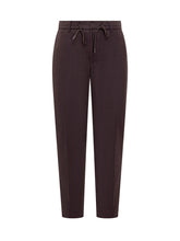 Boss Brown Pants with Drawstring and Zip Closure - Boss | $store$