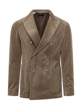 Giacca Doppiopetto a Coste Boss - Abbigliamento Uomo | $store$