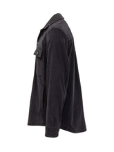 Overshirt Nera Boss in Cotone con Tasche - Abbigliamento Uomo | $store$