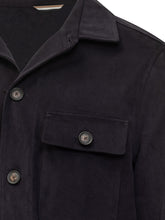 Overshirt Nera Boss in Cotone con Tasche - Abbigliamento Uomo | $store$